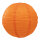 Lampion aus Nylon, für Innen- & Außenbereich     Groesse: Ø 30cm    Farbe: orange