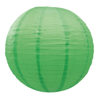 Lampion aus Nylon, für Innen- & Außenbereich     Groesse: Ø 60cm    Farbe: grün