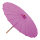 Schirm aus Holz/Nylon, faltbar, für Innen- & Außenbereich     Groesse: Ø 82cm    Farbe: lila