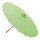 Umbrella out of wood/nylon, foldable, for indoor & outdoor     Size: Ø 82cm    Color: green