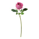 Rose out of artificial silk/plastic, flexible, real-touch...