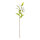 Lily 3-fold, out of plastic/artificial silk, flexible, 2 blossom, 1 bud     Size: 75cm, stem: 43cm    Color: white