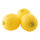 Honigmelonen 3 Stk., aus Kunststoff, im Beutel     Groesse: Ø11cm    Farbe: gelb     #