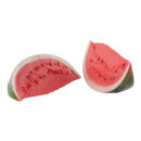 Wassermelonenscheibe aus Kunststoff im Beutel, Groesse:...