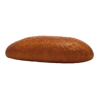 Brot aus Kunststoff     Groesse: 33x12,5cm    Farbe: braun