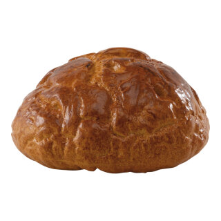Bauernbrot aus Kunststoff     Groesse: 17cm    Farbe: braun