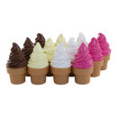 Ice creams 12 pcs, out of plastic, in bag     Size:...