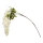 Wisteria spray 3-fold, out of plastic/artificial silk, flexible     Size: 100cm, stem: 47cm    Color: white/green