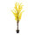 Forsythienbaum im Topf aus Kunstseide/Kunststoff/Holz     Groesse: 160cm, Höhe 13cm, Ø 17cm    Farbe: gelb/braun