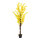 Forsythia tree in pot out of artificial silk/plastic/wood     Size: 160cm, high 13cm, Ø 17cm    Color: yellow/brown