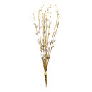 Willow catkin branches 3-fold - Material: out of plastic...