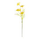 Daisy on stem 5-fold, out of artificial silk/ plastic,...