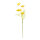 Daisy on stem 5-fold, out of artificial silk/ plastic, flexible     Size: 50cm, stem: 28cm    Color: yellow/green