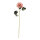 Chrysantheme am Stiel aus Kunstseide/Kunststoff, biegsam     Groesse: 55cm, Ø10cm, Stiel: 35cm    Farbe: lila