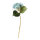 Hortensie am Stiel aus Kunststoff/Kunstseide, biegsam     Groesse: 50cm, Ø15cm, Stiel: 32cm    Farbe: blau