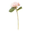 Hydrangea on stem out of plastic/ artificial silk,...