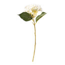 Hydrangea on stem out of plastic/ artificial silk,...