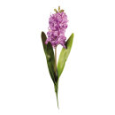 Hyacinth on stem out of artificial silk/ plastic,...