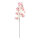 Kirschblütenzweig aus Kunstseide/Kunststoff, biegsam     Groesse: 100cm, Stiel: 46cm    Farbe: pink