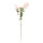 Kirschblütenzweig aus Kunstseide/Kunststoff, biegsam     Groesse: 100cm, Stiel: 55cm    Farbe: weiß/pink