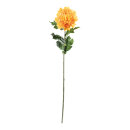 Chrysanthemum on stem out of plastic/artificial silk,...