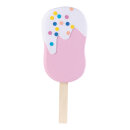 Ice cream with stick  - Material: out of styrofoam stick...