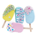 Ice cream with stick 4 pcs set, out of styrofoam...