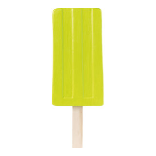 Ice cream with stick out of styrofoam/wood     Size: 50x18x5,5cm, stick: 16cm    Color: light green