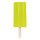 Ice cream with stick out of styrofoam/wood     Size: 50x18x5,5cm, stick: 16cm    Color: light green