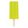 Ice cream with stick out of styrofoam/wood     Size: 50x18x5,5cm, stick: 16cm    Color: light green