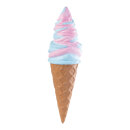 Soft ice cream out of styrofoam     Size: 50cm    Color:...