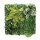 Grass panel out of plastic, with various leaves     Size: 50x50cm    Color: green