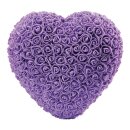 Rose heart 3D, out of polystyrene/foam     Size: 25cm...