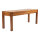 Wooden table out of redwood, to assemble     Size: 120x40cm    Color: brown