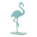 Flamingo auf Bodenplatte aus MDF     Groesse: 50x25cm,...