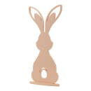 Rabbit on base plate out of MDF     Size: 45x22cm,...