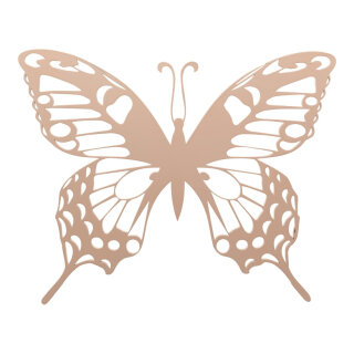 Schmetterling aus Sperrholz, mit Hänger     Groesse: 50x40cm, Dicke 6mm    Farbe: rosa