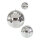 Mirror ball styrofoam with glass discs     Size: 1,550g, Ø 30cm    Color: silver