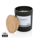 Ukiyo Deluxe parfümierte Kerze mit Bambusdeckel Farbe: schwarz
