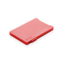 RFID Mehrfach-Kartenhalter Farbe: rot