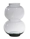 Vase Round Duo Mundgeblasen Recycelt H25cm D16cm