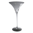 XXL Martiniglas - Glasvase, Partyglas klar, H50 D24