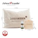 ZirbenFamilie Gute Nacht Set         Größe(LxBxH): 295x280x80mm