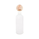 SET: ZirbenManschgerl Trinkflasche 0,6 Liter | 600 ml inkl Filztasche         Größe(LxBxH): 100x110x255mm