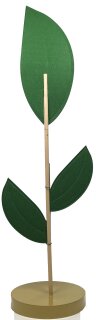 Filzblatt  XL 3-Blätter 190x60cm Farbe: Dunkelgrün mit Abnähern