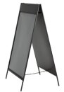 Kundenstopper „FLAT”, schwarz