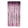 String curtain  - Material: metal film - Color: cerise - Size: 100x200cm