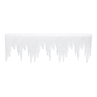 Icicle frieze  - Material: from 2cm snow mat - Color: white - Size: 100x30cm