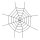 Spinnennetz Kunstpelz     Groesse:Ø 160cm    Farbe:schwarz