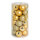 30 Weihnachtskugeln 12x glänzend, 12x matt, 6x beglittert     Groesse: Ø 8cm    Farbe: gold